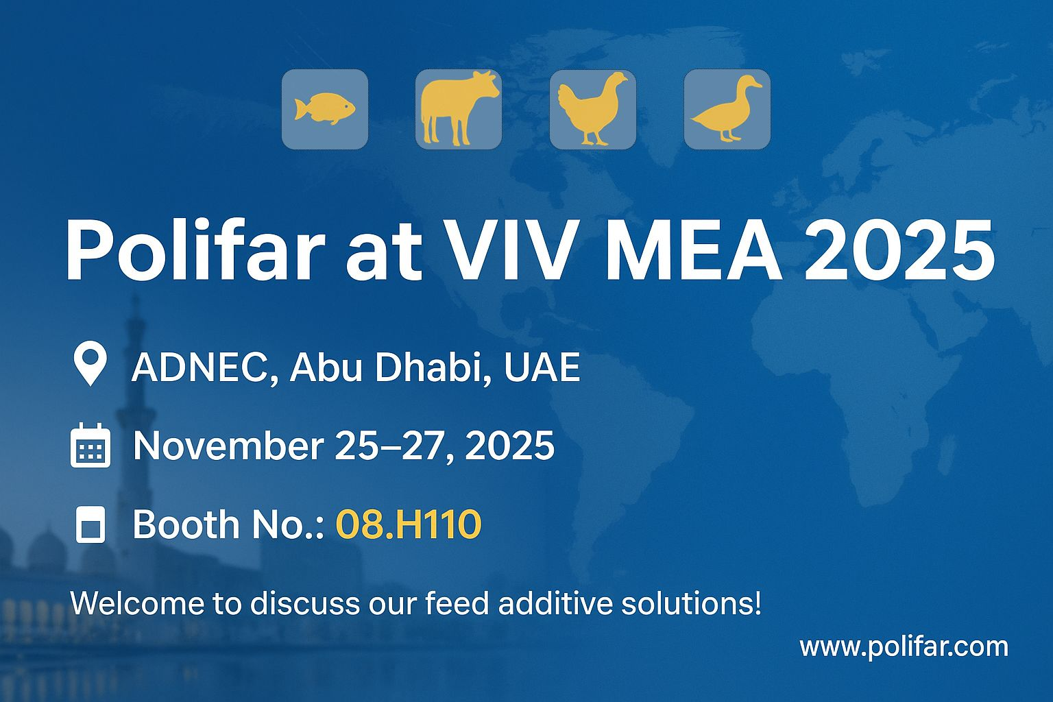 Polifar auf der VIV MEA 2025
