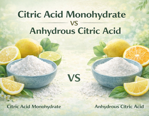 Citric acid monohydrate VS Anhydrous citric acid.png
