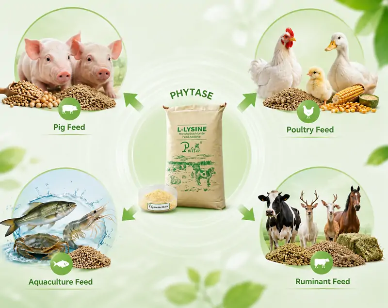 Anwendung von Phytase in der Futtermittelindustrie