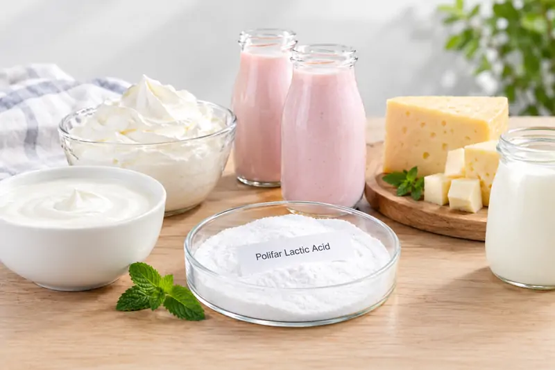 Milchs&auml;ure f&uuml;r Milchprodukte